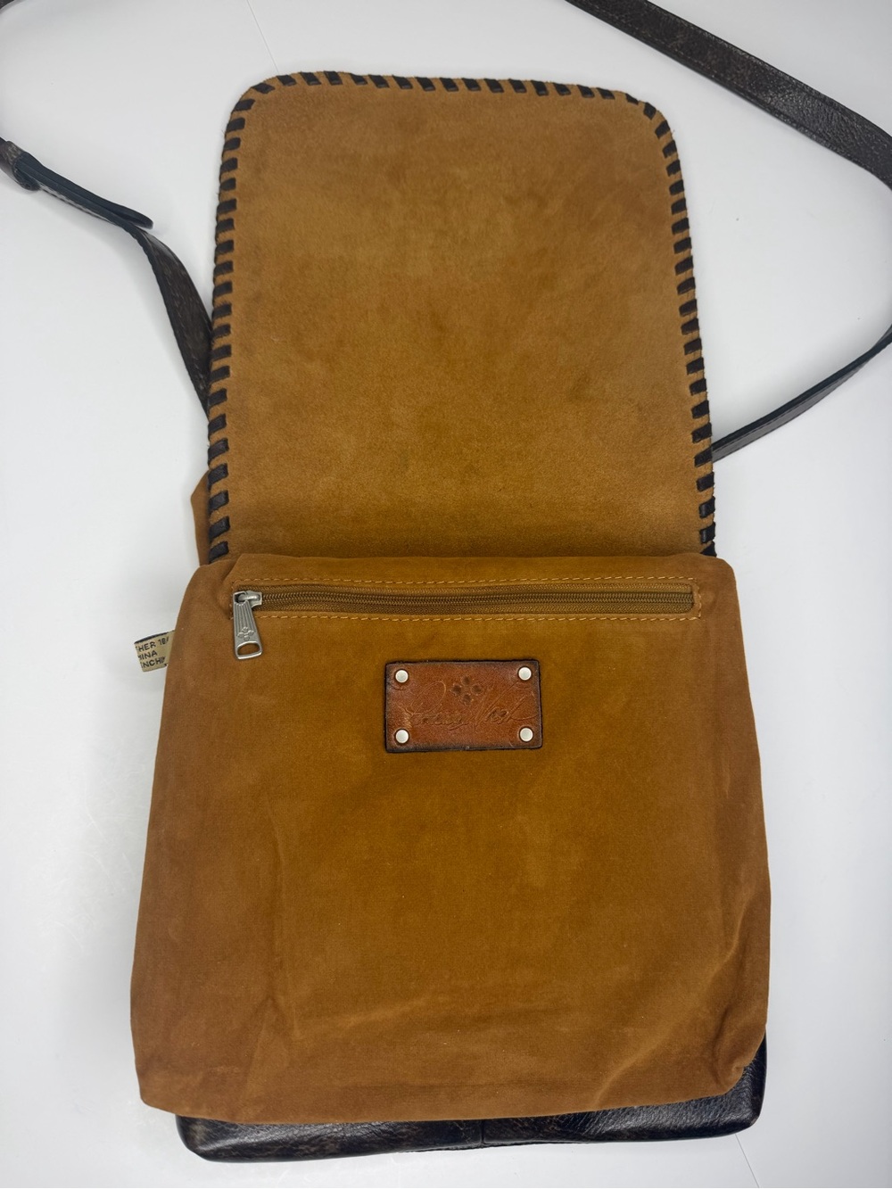 Patricia Nash Granada Crossbody Bag in Tooled Turquoise - Picture 7 of 14